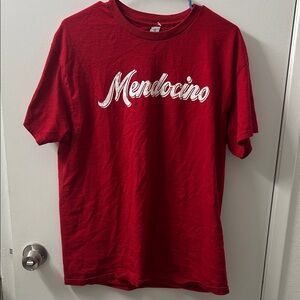 Mendocino Bold Red Short Sleeve Tee